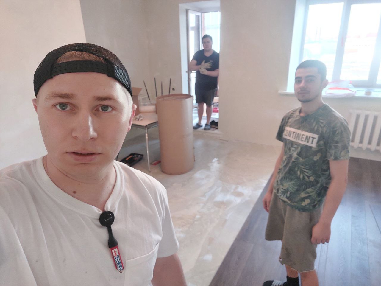 Готовый пол в квартире Казань